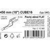 Stěrač FLAT BULK (CUBE16) 18"/450mm