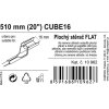 Stěrač FLAT BULK (CUBE16) 20"/510mm