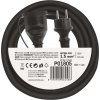 Venkovní prodlužovací kabel 5 m / 1 zásuvka / černý / guma-neopren / 250 V / 1,5 mm2