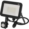 LED reflektor INOVO s pohybovým čidlem, 30W, antracit,  neutrální bílá