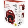 Venk. prodl. kabel na bubnu 20 m / 4 zás. / guma / 230 V / 1,5 mm2 s LED reflektorem