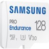 SAMSUNG PRO Endurance MicroSDXC 128GB + SD Adaptér / CL 10 UHS-I U3 / V30
