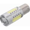 Žárovka 4 SMD LED 12V Ba15S s rezistorem CAN-BUS ready bílá