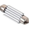 Žárovka 6 SMD LED 12V suf. SV8.5 38mm s rezistorem CAN-BUS bílá