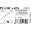 Stěrač FLAT BULK (U-CUBE) 20"/510mm