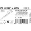 Stěrač FLAT BULK (U-CUBE) 28"/710mm