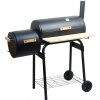 Gril na dřevěné uhlí SMOKIE s udírnou