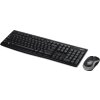 Logitech set MK270/ Bezdrátová klávesnice + myš/ 2.4GHz/ USB přijímač/ CZ/ černý