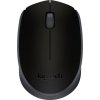 Logitech myš M171/ Bezdrátová/ Optická/ 1000dpi/ USB přijímač/ černá