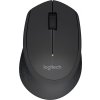 Logitech M280/Ergonomická/Optická/Pro praváky/1 000 DPI/Bezdrátová USB/Černá