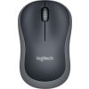 Logitech M185 nano/Kancelářská/Optická/1 000 DPI/Bezdrátová USB/Šedá