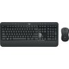 Logitech set MK540 ADVANCED, Bezdrátová klávesnice + myš/ 2.4GHz/ USB přijímač/ CZ/SK/ černý