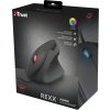 TRUST GXT 144 Rexx/Vertikální/Optická/Pro praváky/6 000 DPI/Drátová USB/Černá