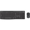 Logitech set MK295/ Bezdrátová klávesnice + myš/ 2.4GHz/ USB přijímač/ CZ/ grafitová