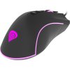 Genesis herní otpická myš KRYPTON 770/RGB/Herní/Optická/Pro praváky/6 000 DPI/Drátová USB/Černá