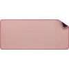 logitech desk mat studio series curl view dark rose