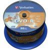 VERBATIM DVD-R(50-Pack)Cake/Print/16x/4.7GB/NoID