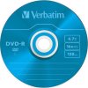 VERBATIM DVD-R 4,7 GB (120min) 16x colour slim box, 5ks/pack