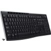 Logitech klávesnice K270/ Bezdrátová/ 2.4GHz/ USB přijímač/ US/ Černá