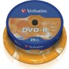 VERBATIM DVD-R(25-Pack)Spindl/MattSlvr/16x/4.7GB