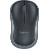 Logitech M185 nano/Kancelářská/Optická/1 000 DPI/Bezdrátová USB/Šedá