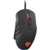 Genesis herní optická myš XENON 770/RGB/Herní/Optická/Pro praváky/10 200 DPI/Drátová USB/Černá