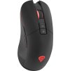 Genesis herní optická myš ZIRCON 330/RGB/Herní/Optická/3 500 DPI/Bezdrátová USB/Černá-červená
