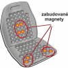 Potah sedadla masážní s magnety černý