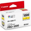 Canon inkoustová náplň PFI-1000 (yellow, 80ml) pro Canon imagePROGRAF PRO-1000
