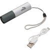 Svítilna kapesní LED 120lm ZOOM nabíjecí SILVER