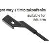 Stěrače FLAT SET 530+530mm G-LINE FAB II