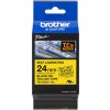 Brother TZE-SL651, žlutá/černá, 24mm, samolaminovací