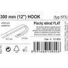 Stěrač FLAT BULK (HOOK) 12"/300mm