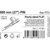 Stěrač FLAT BULK (PIN) 27"/680mm