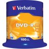 VERBATIM DVD-R(100-Pack)Spindl/MattSlvr/16x/4.7GB