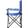Židle kempingová skládací BARI modrá