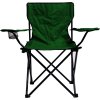 Židle kempingová skládací BARI zelená
