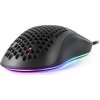 AROZZI herní myš FAVO Ultra Light Black/ drátová/ 16.000 dpi/ USB/ 7 tlačítek/ RGB/ černá