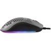 AROZZI herní myš FAVO Ultra Light Black-Grey/ drátová/ 16.000 dpi/ USB/ 7 tlačítek/ RGB/ černošedá