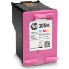 HP inkoustová kazeta 305XL (CMY originál) pro - DeskJet 2300, 2710, 2720, DeskJet Plus 4100, ENVY 6000, ENVY Pro 6400