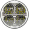 Světla denního svícení 4 HIGH POWER LED 12V/24V (kulatá 70 mm)
