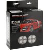 Světla denního svícení 4 HIGH POWER LED 12V/24V (kulatá 70 mm)