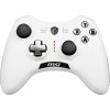 MSI gamepad FORCE GC20 V2 WHITE/ drátový/ OTG/ USB/ pro PC, PS3, Android