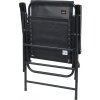 Židle zahradní skládací TERST černá