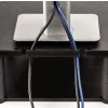 91694 PremiumMonitorRiser Graphite CableManagement2