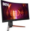 BENQ Mobiuz 34" LED EX3410R/ Curved/ VA panel/ 3440x1440/ 3000:1/ 1ms/ 144 Hz/ 2xHDMI/ DP/ USB/ FreeSync/ černošedý
