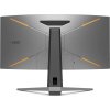 BENQ Mobiuz 34" LED EX3410R/ Curved/ VA panel/ 3440x1440/ 3000:1/ 1ms/ 144 Hz/ 2xHDMI/ DP/ USB/ FreeSync/ černošedý