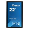 22" iiyama TF2234MC-B7AGB: IPS, FullHD, capacitive, 10P, 350cd/m2, VGA, HDMI, DP, IP65, černý