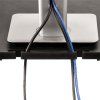 9169301 StandardMonitorRiser Graphite CableManagement2