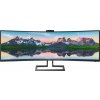 PHILIPS 49" W-LED 499P9H/00 / VA / 5120x1440 / 450cd/m2 / 5ms / HDMI / DP / USB-C / USB / LAN / repro